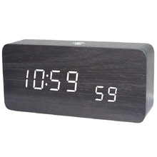 LED Digital Alarm Clock with Humidity & Temperature Display